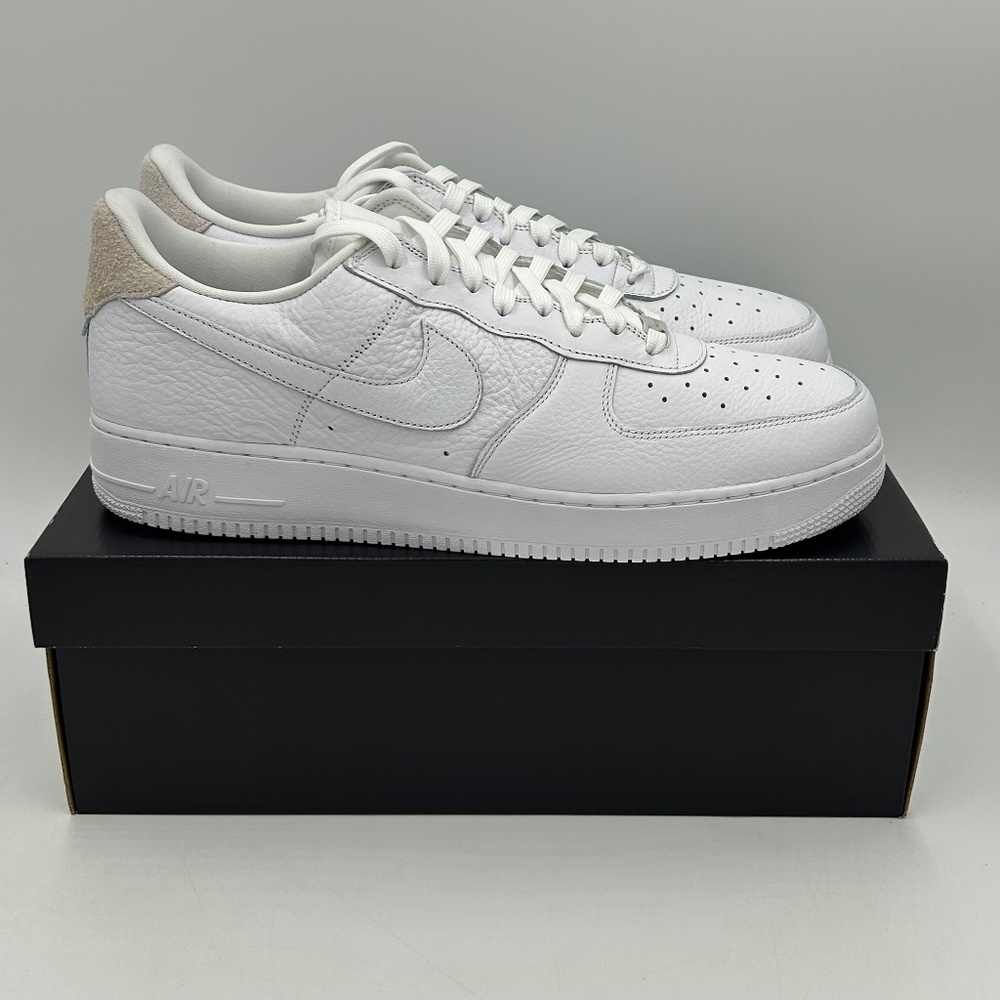 NIKE AIR FORCE 1 '07 CRAFT (SUMMIT WHITE) - #CN2873-101 - AF1